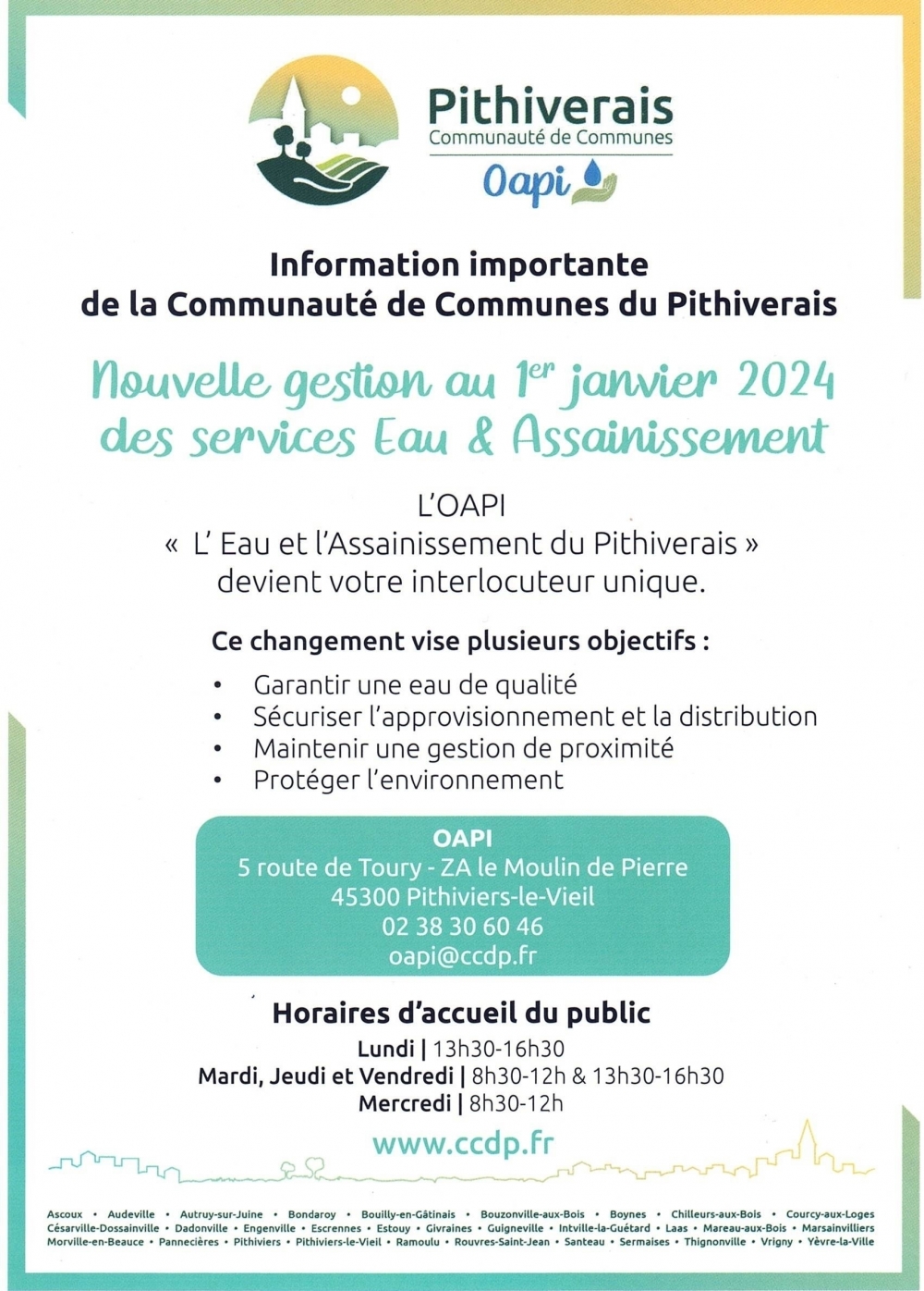 Service OAPI - Commune de Boynes