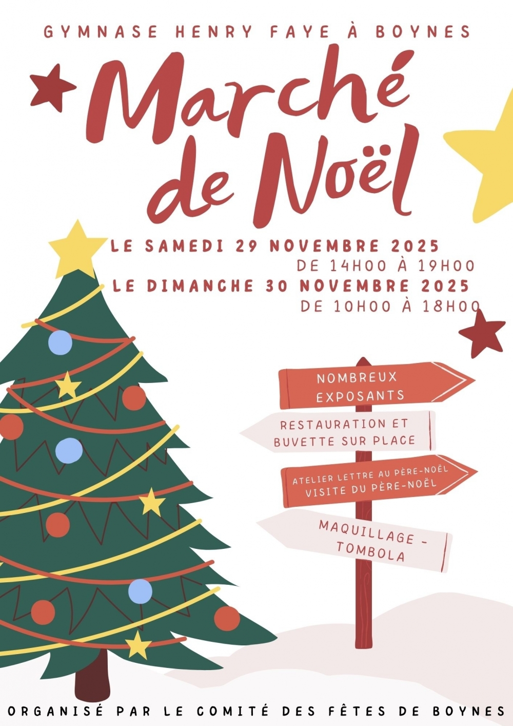 Marché de Noël - Commune de Boynes