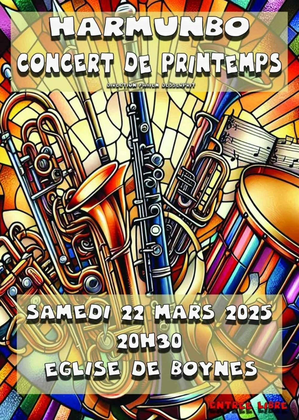 Concert de printemps - Commune de Boynes