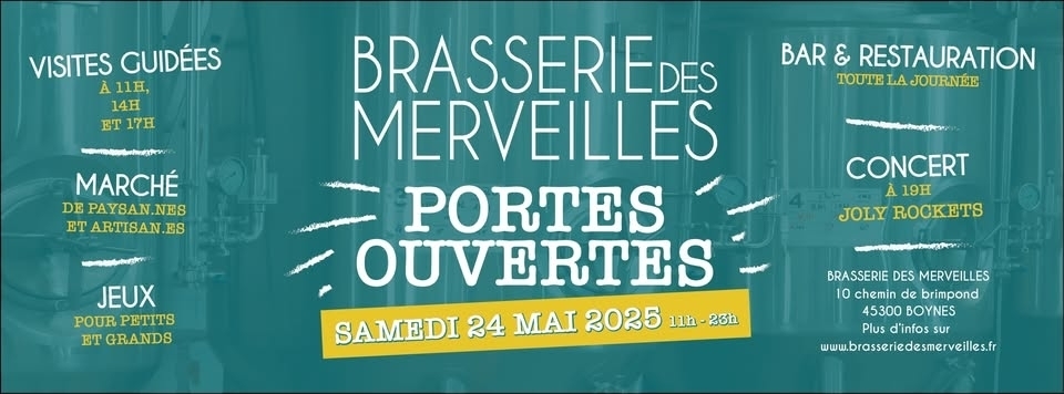 Brasserie des merveilles - Commune de Boynes