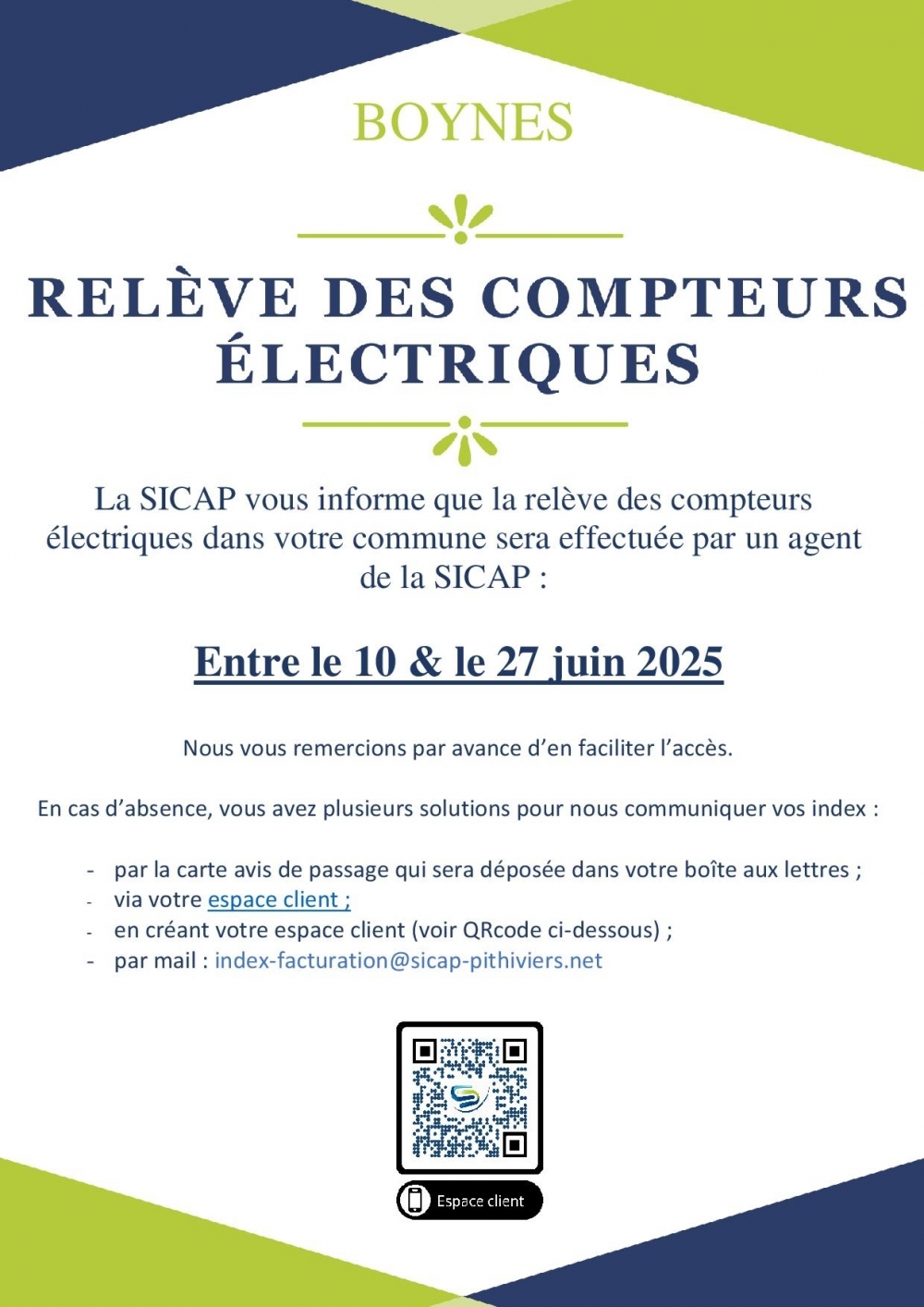 Sicap - Commune de Boynes