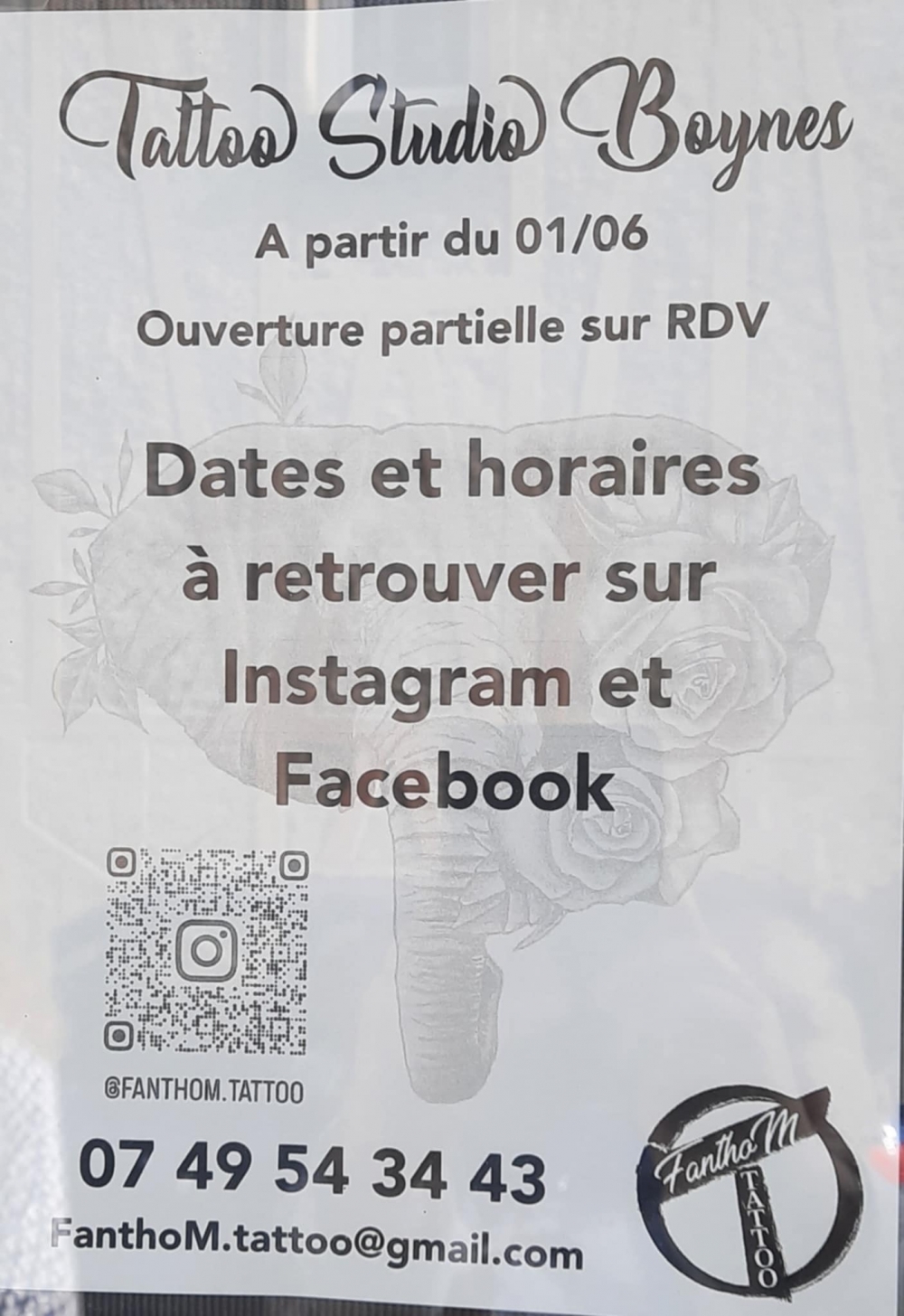 Tatoueur - Commune de Boynes