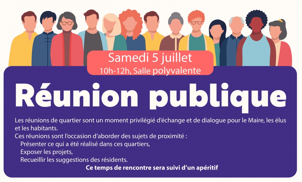 Réunion publique - Commune de Boynes