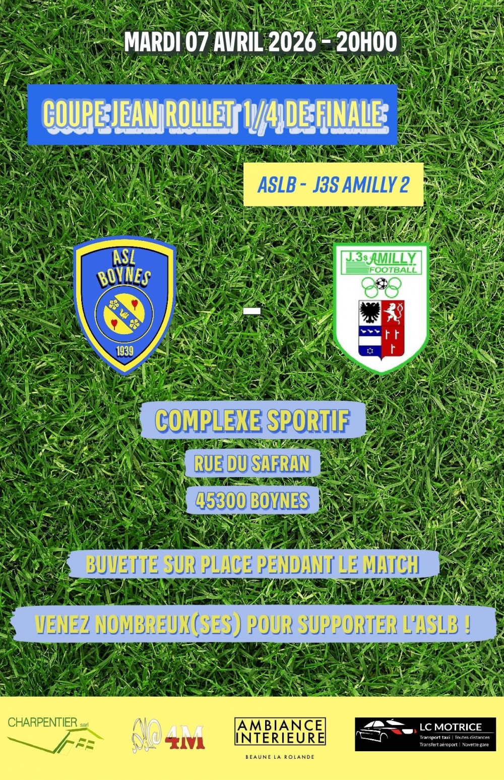 Match - Commune de Boynes