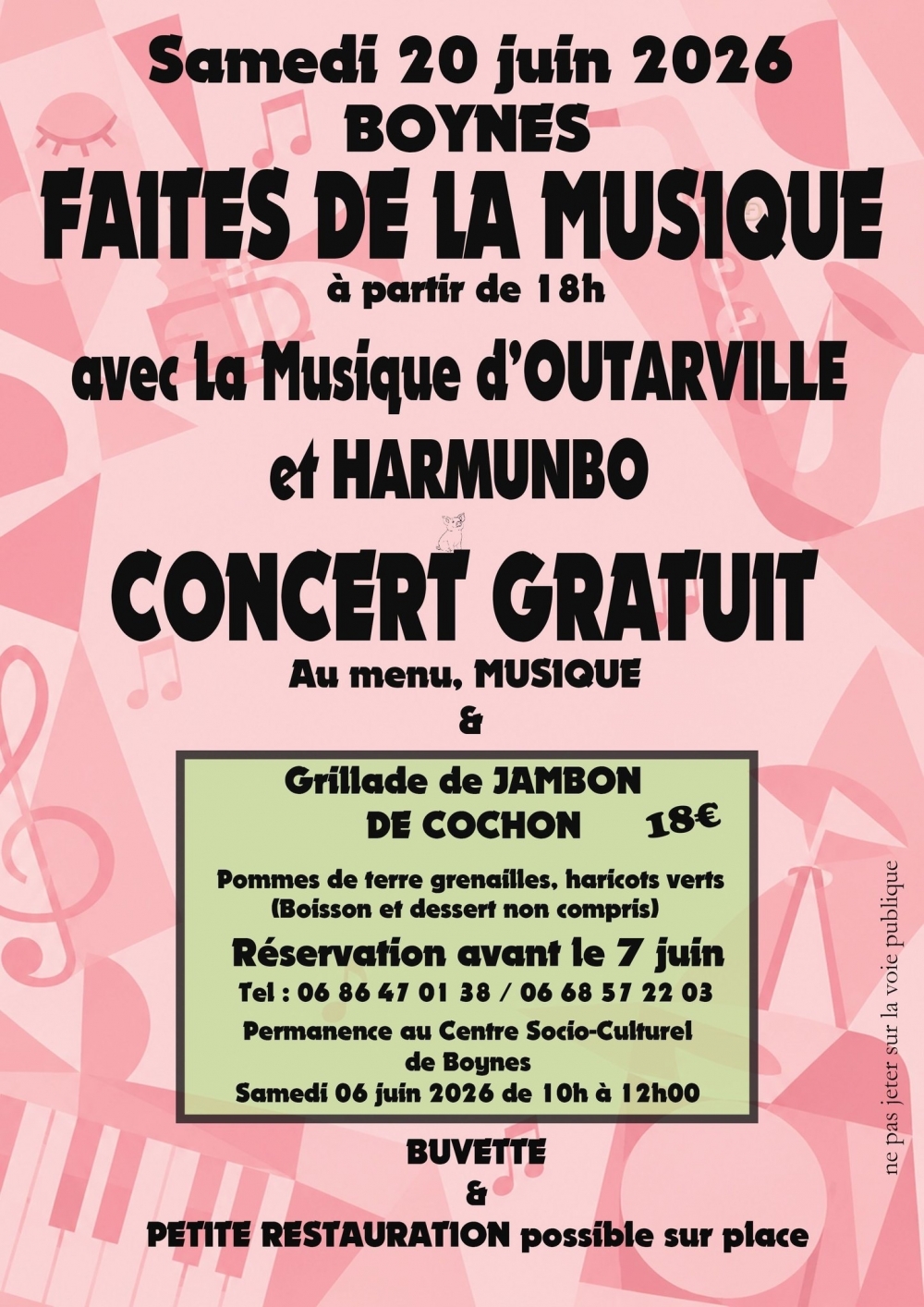 FAITES DE LA MUSIQUE - Commune de Boynes