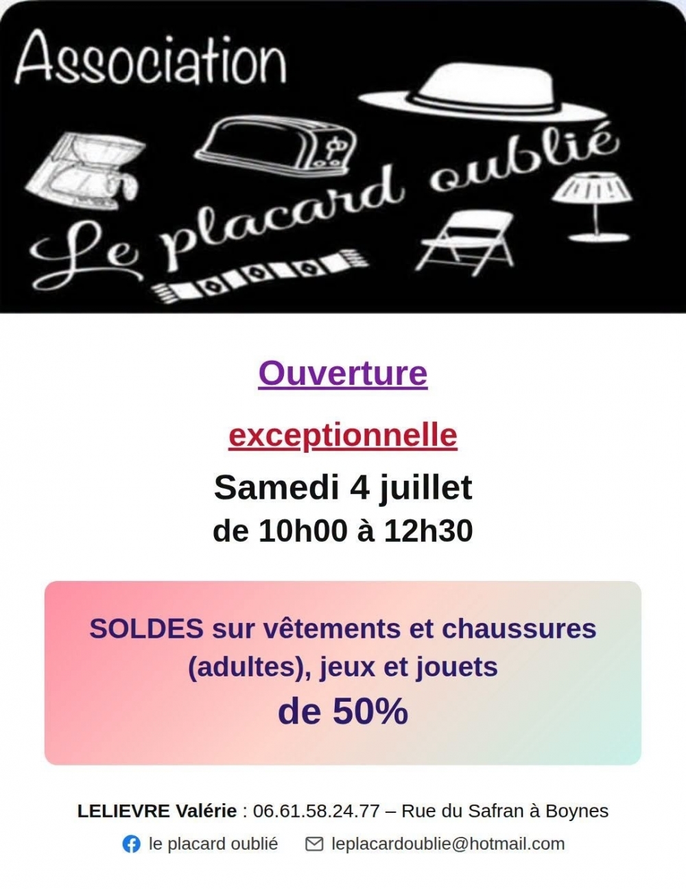 Juillet 2026 - Commune de Boynes