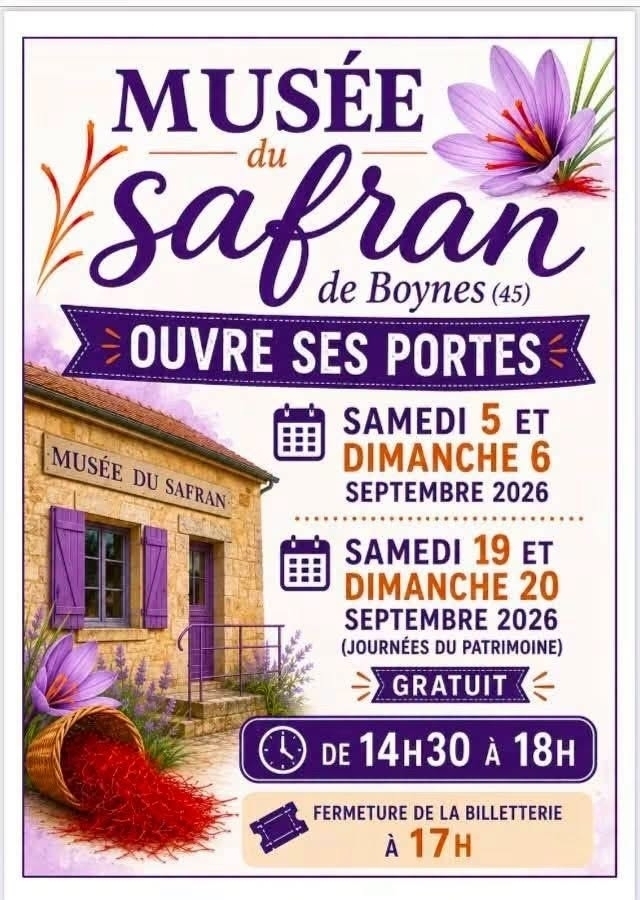 Musée du Safran - Commune de Boynes